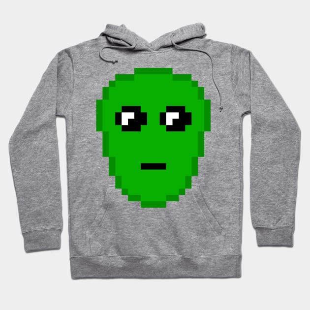 See Dem Aliens (Green) Hoodie by ColbitStudios